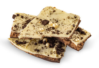 Homemade chocolate bars