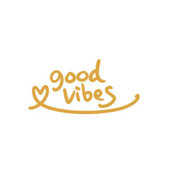 good vibes　ロゴ