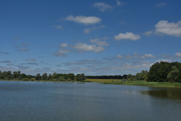 Lac de Rillé (retenue, Pincemaille), Indre et Loire, France