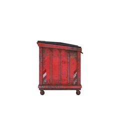Garbage dumpster