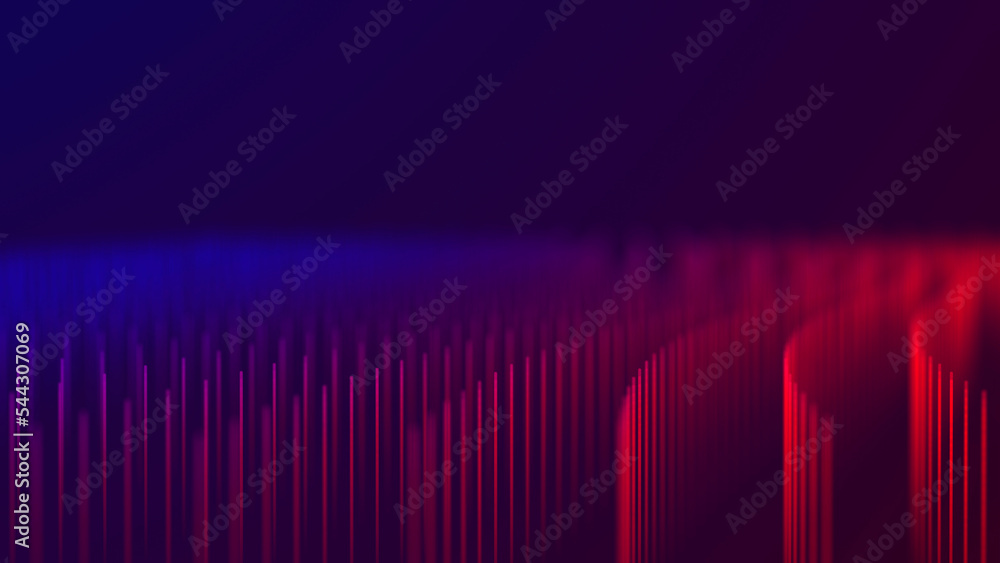 Aufkleber Technology background. Abstract digital combination dots and lines. Network connection structure. 3d Widescreen