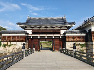 Fototapeta premium Gate of Hiroshima Castle