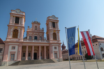 Goettweig Abbey - (Göttweig) Benedictine monastery near Krems in Lower Austria. World Heritage...