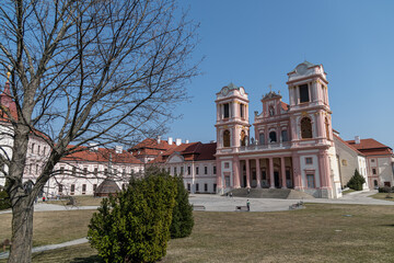 Goettweig Abbey - (Göttweig) Benedictine monastery near Krems in Lower Austria. World Heritage...