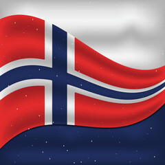 17 may Norway independence day flag design