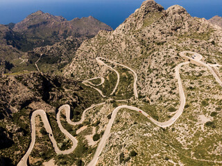 Luftaufnahme von Nus de Sa Corbata auf Mallorca 