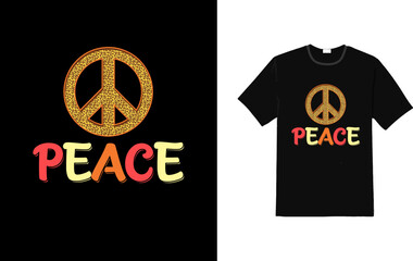 Peace Love, Mama leopard- Nurses leopard - turkey leopard - Christmas Peace Hand Sign Leopard tshirt