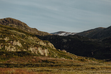 Norway landscape with in Jotunheimen National Park, Beitostølen