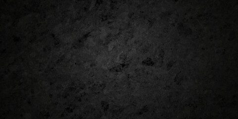 Fototapeta na wymiar Black stone concrete wall grunge texture and backdrop background anthracite panorama. Panorama dark grey black slate background or texture. 