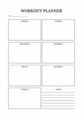 Workout Planner 