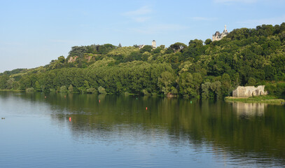 Champtoceaux et la Loire, Maine et Loire, France