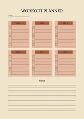 Workout Planner