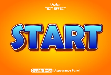 text effects start with graphic styles and can be edited