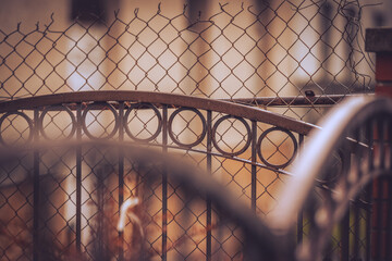 Abstract fence photo 