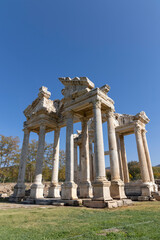 Obraz premium Tetrapylon - The Gateway to the temple of Aphrodite in Aydin Turkey