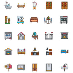 Home And Living Icon Pack