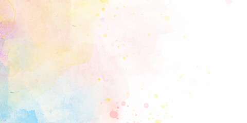 Beautiful abstract watercolor background