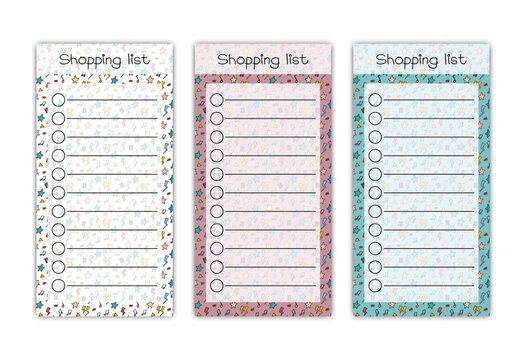 Shopping List Template Images – Browse 17,917 Stock Photos ...