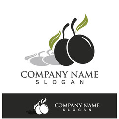 Olive tree vector illustration