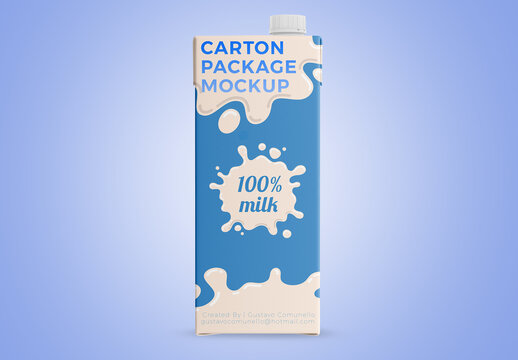 Carton Package Mockup