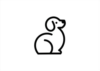 dog paw animal pet logo design