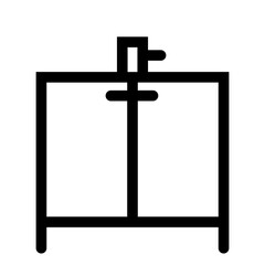 Bathroom Decorate Furniture Home Interior Object Room Icon