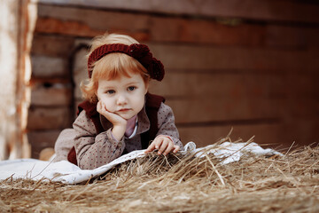 Girl in the hayloft