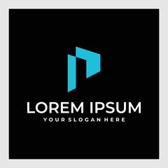 House Abstract Real Estate Countryside Logo Design Template for Company. Building Vector Silhouette.