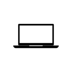 Laptop icon. Laptop icon image. Laptop icon symbol.