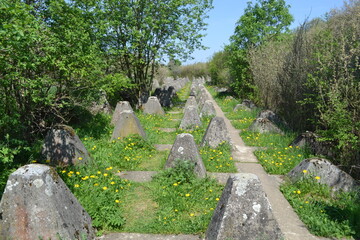 dragon teeth, artillery barrage, bunker, combat state, observation, war, front, Ukraine, Russian...
