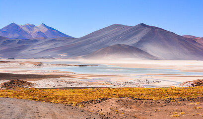 Fototapeta na wymiar Piedras Rojas, Atacama, Chile