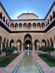 Fototapeta premium Alcázar of Seville, Seville, Spain