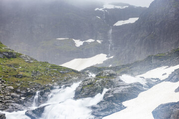 View from hikes in Folgefonna National Park