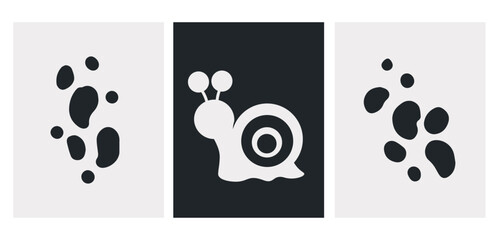 Scandinavian Style. Baby pattern. Nursery Wall Art for Baby Boy And Baby Girl. Vector Illustration Set Ideal for Cards, Invitations, Posters. Funny Infantile Style