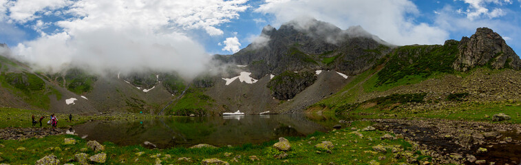 Avusor Lake view in Rize Province of Turkey