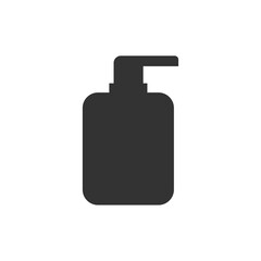 Shampoo icon. Cosmetics vector ilustration.