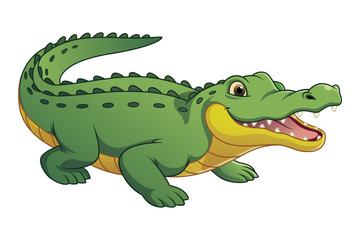 Alligator Cartoon Animal Illustration