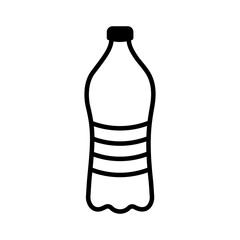 water bittle icon in trendy flat design