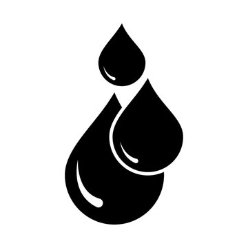 recommend clip art: drop water icon vector logo template