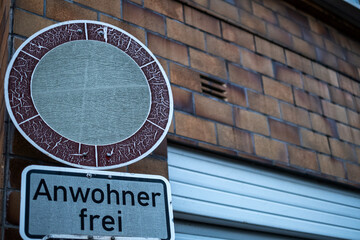 Anwohner frei