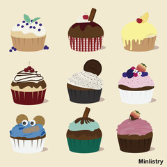 cupcake cute pastel color sweet 