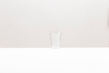 Empty juice small glass for online store