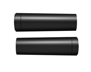 Simple Black Tumbler Colour Tumbler Long Size