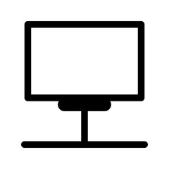 LED screen monitor icon