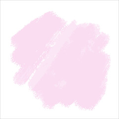 A pink spot of paint without a background. Vector brushstroke for backgrounds and other designs.