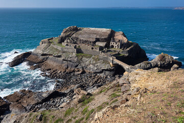 Fort des Capucins, Crozon peninsula, Brittany France