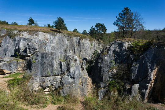 Viroin valley, Viroinval, Fondry des Chiens, Nismes, Namur, Wallonia, Belgium