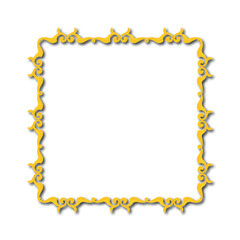 Frame, in the style of an ornament, Vector illustration eps 10, Art.	