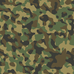 Fototapeta premium Texture camouflage military pattern, army uniform texture, background repeat.