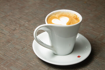 cup of cappuccino